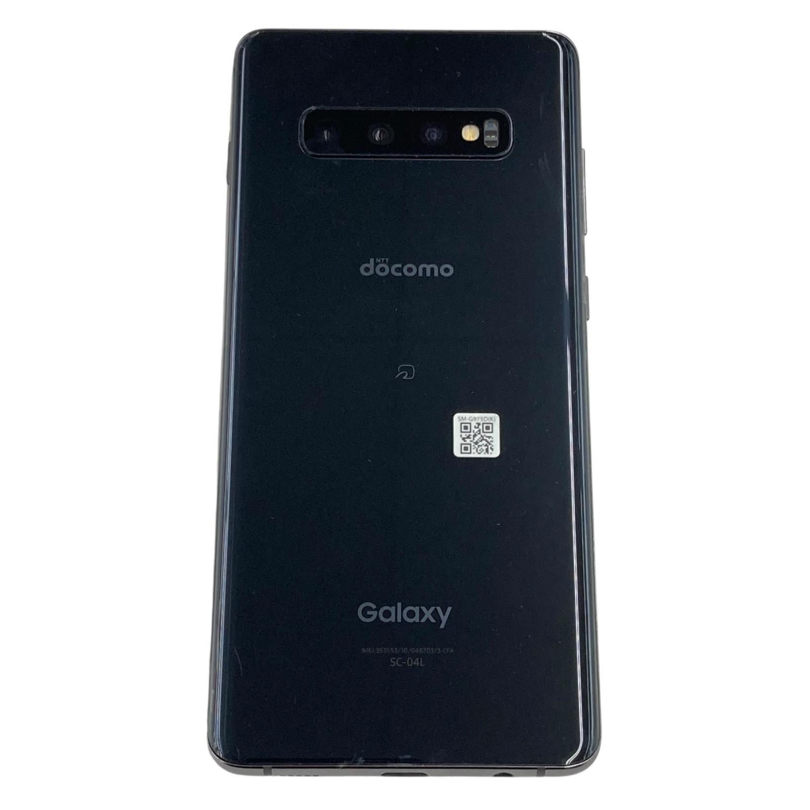 Galaxy S10+ docomo SC-04L ブラック 動作確認済 - メルカリ