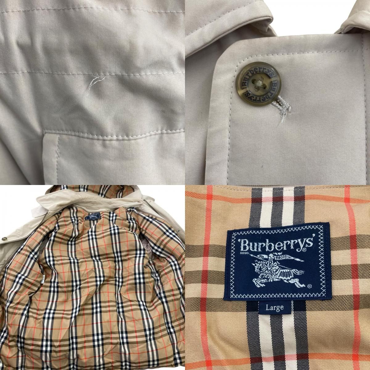 186005 現状品 Burberrys バーバリーズ ダウンコート ノバチェック