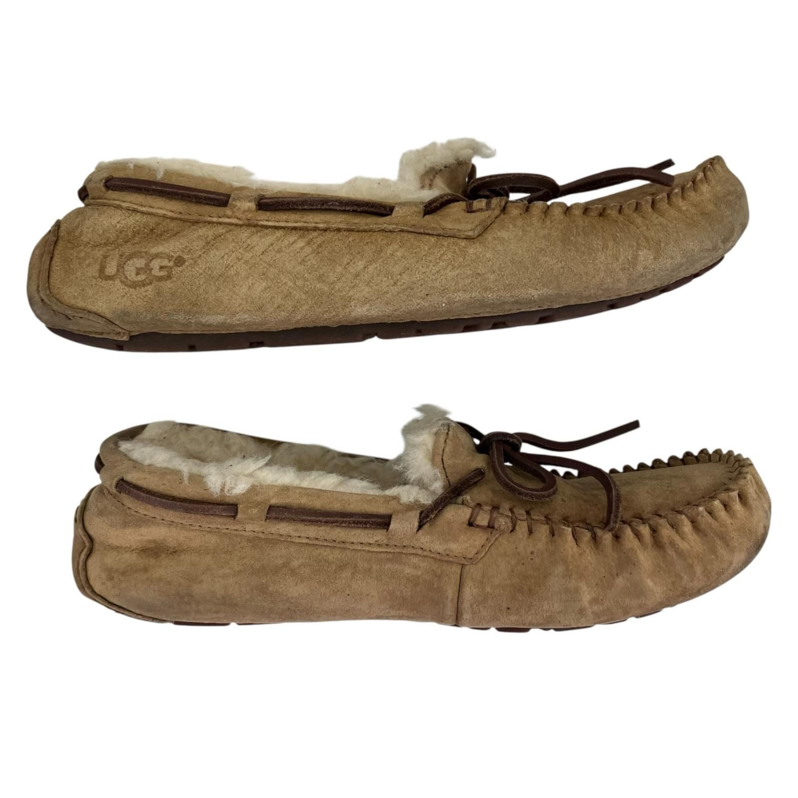 186005 通電確認のみ UGG アグ モカシン ブラウン レディース - メルカリ