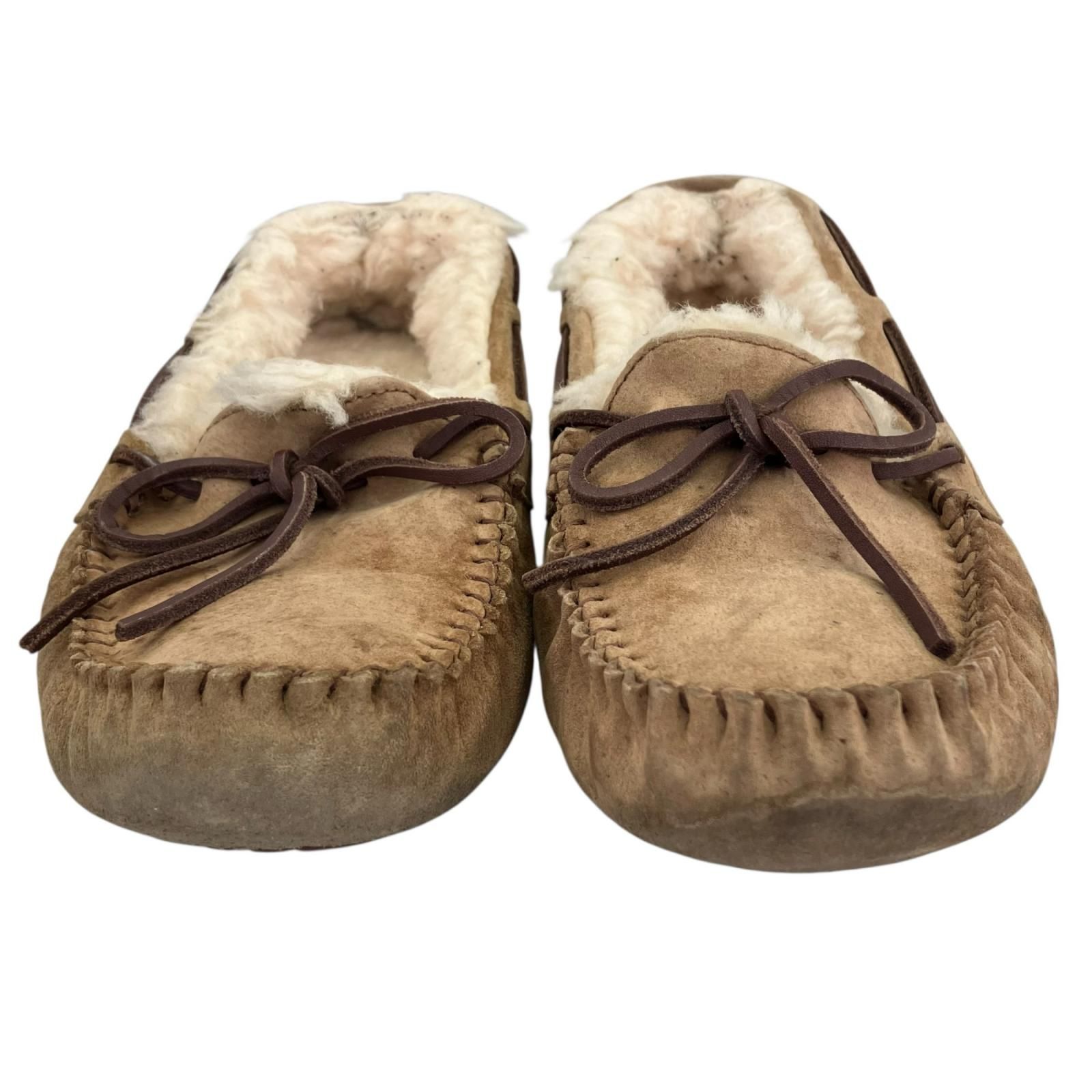 186005 通電確認のみ UGG アグ モカシン ブラウン レディース - メルカリ