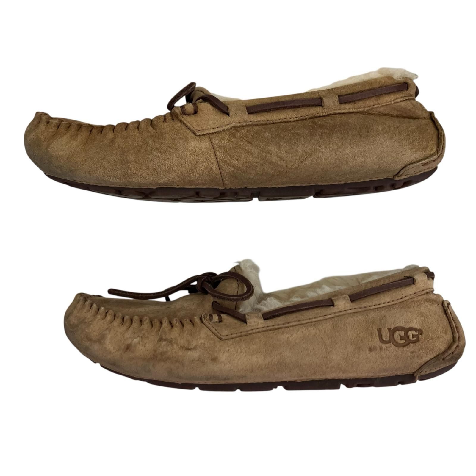 UGG ブラウン モカシン サイズ8 186005 通電確認のみ UGG アグ モカシン ブラウン レディース - メルカリ