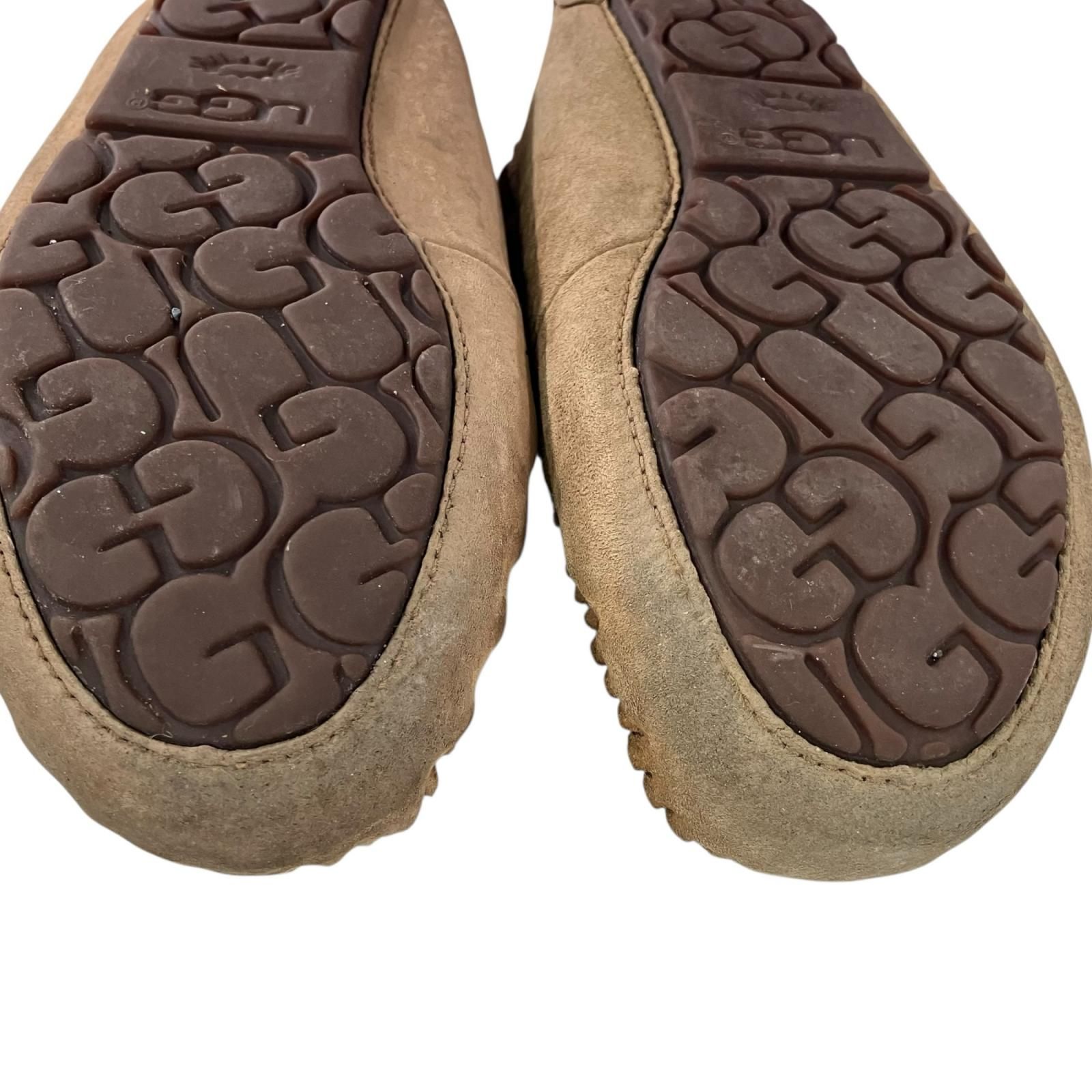 186005 通電確認のみ UGG アグ モカシン ブラウン レディース - メルカリ
