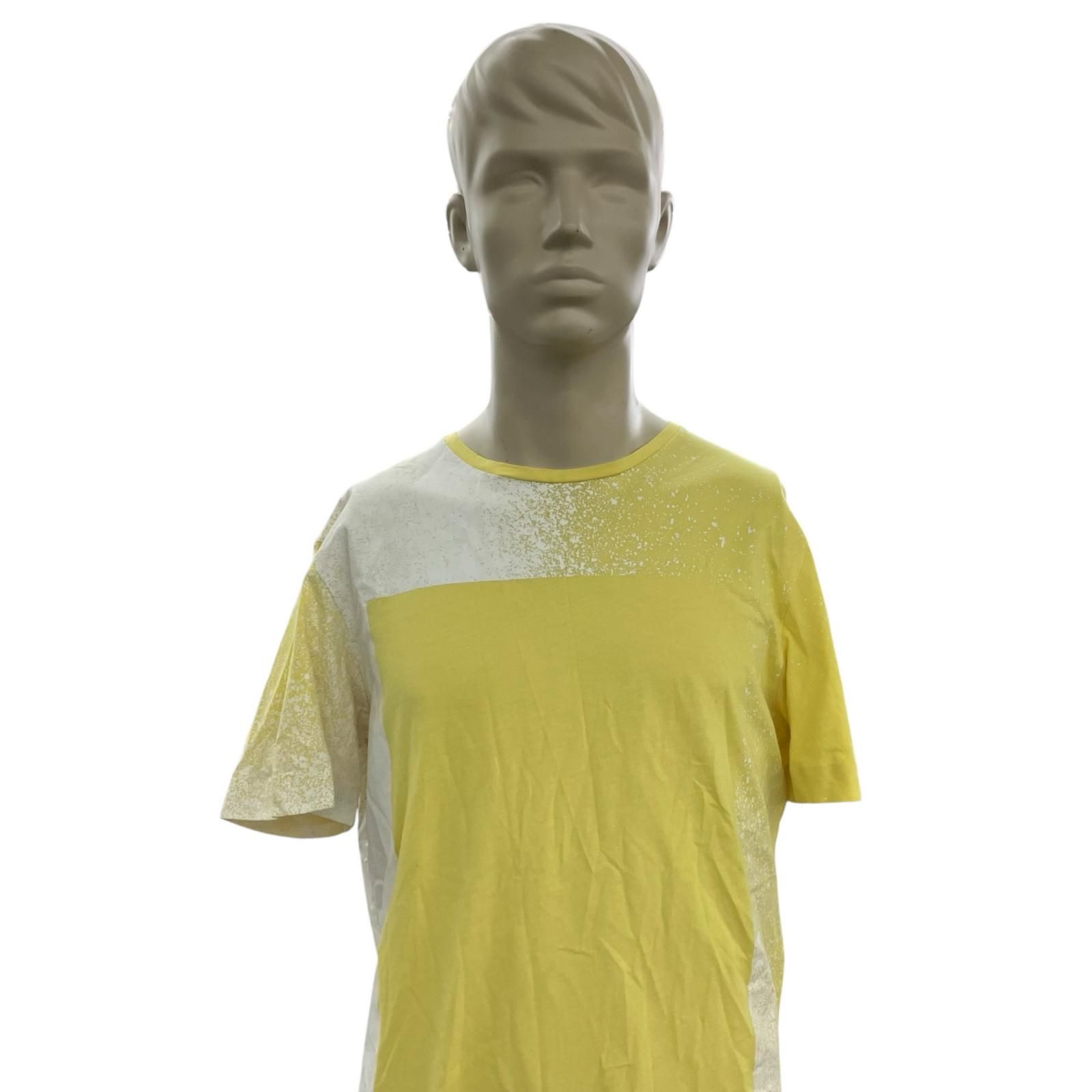 186005 現状品 BALENCIAGA バレンシアガ 半袖Tシャツ M イエロー 