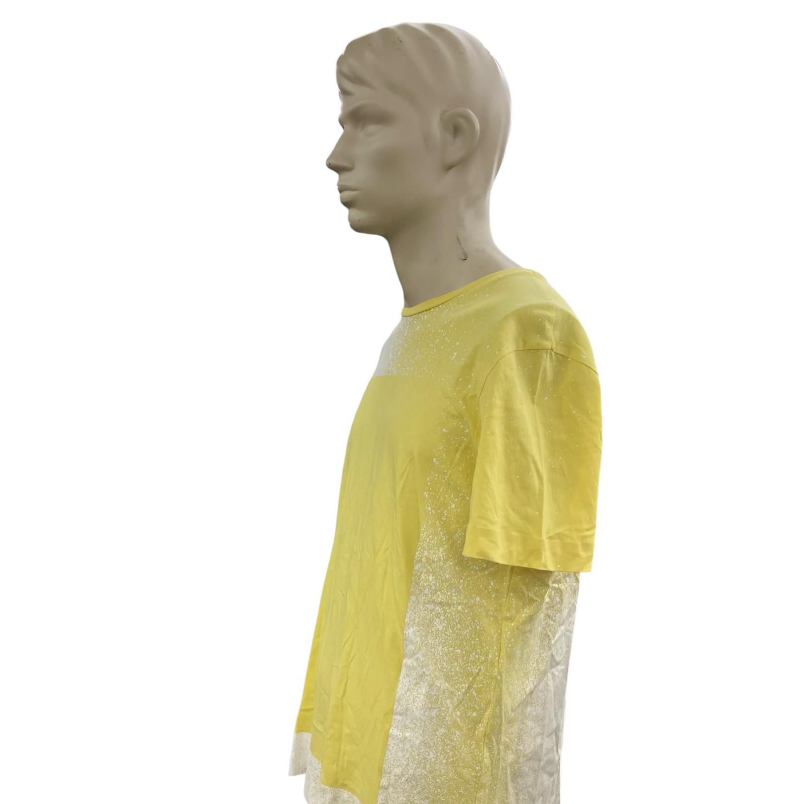 186005 現状品 BALENCIAGA バレンシアガ 半袖Tシャツ M イエロー 