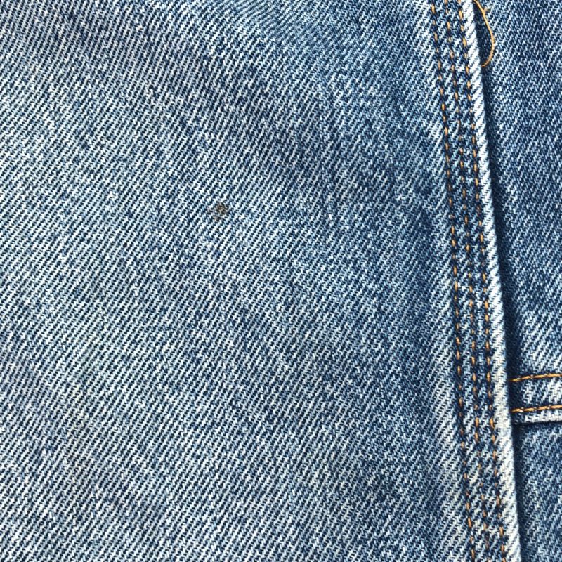 中古】LEVI'S 568 ルーズストレート ダブルニー W32 L30 ブルー