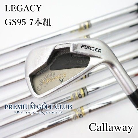 中古】[Cランク] アイアンセット キャロウェイ LEGACY/GS95 7本組/R300