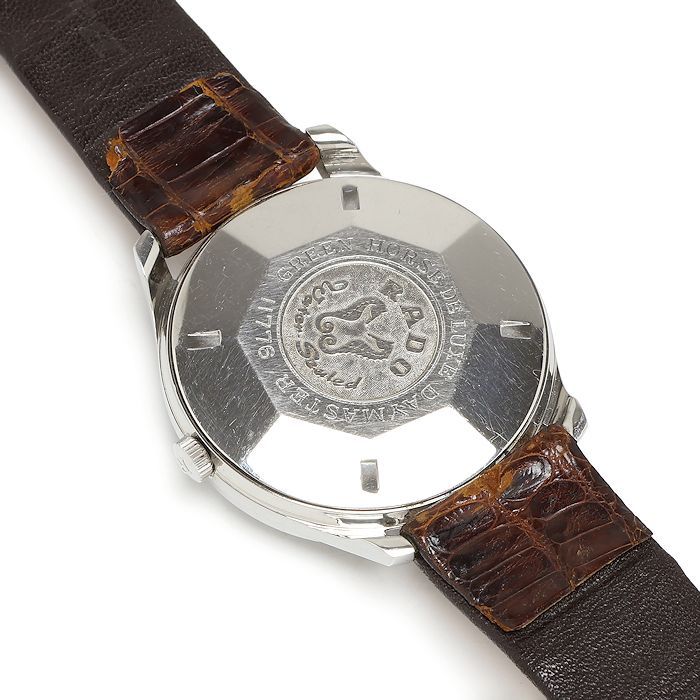 【ジャンク】ラドー　ラスパルマス　腕時計　メンズ　自動巻き　ビンテージ　36ｍｍ ヴィンテージ ラドー グリーンホースデラックス 11776 30JEWELS