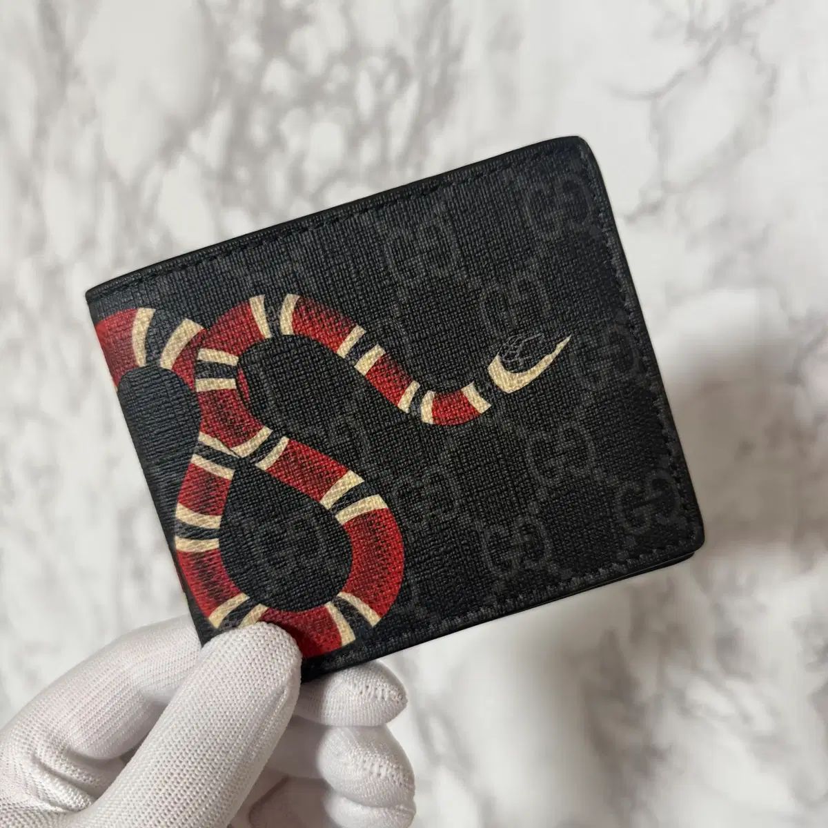 OS グッチ スネーク 財布