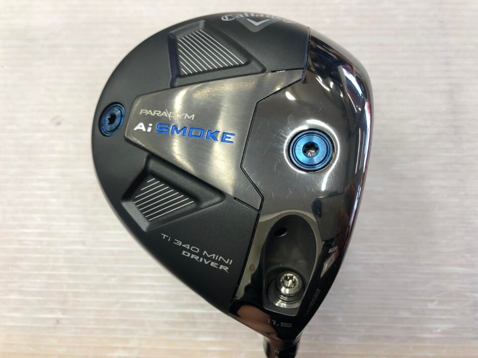 キャロウェイ　PARADYM Ai SMOKE 340 MINI　11.5度　TENSEI 60 for Callaway(Ai SMOKE)　Sフレックス　ドライバー　中古　ゴルフドゥ！NEXT昭島武蔵野店【最短即日発送】