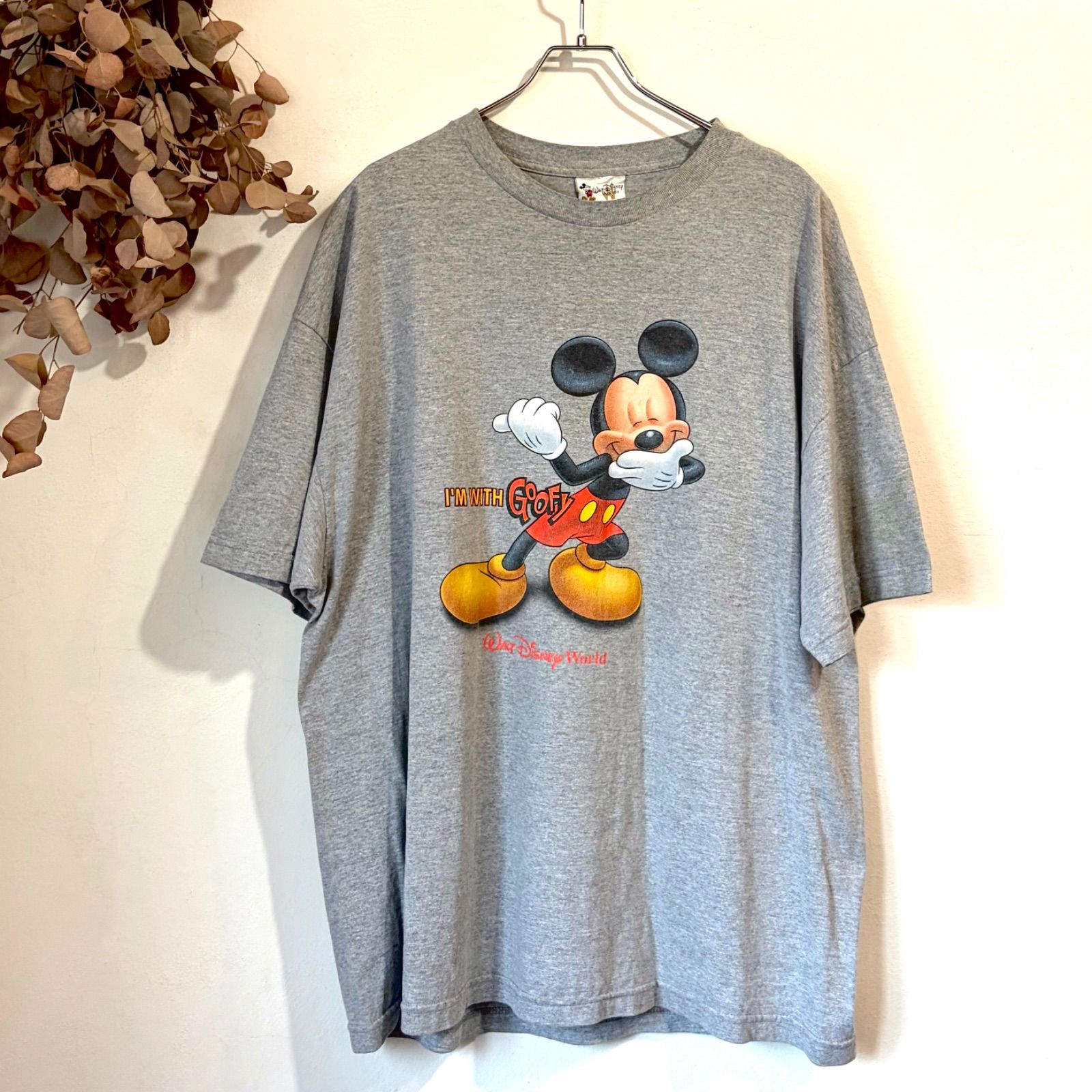激レア】ゆるだぼサイズ/ヴィンテージレトロミッキーTシャツ - メルカリ