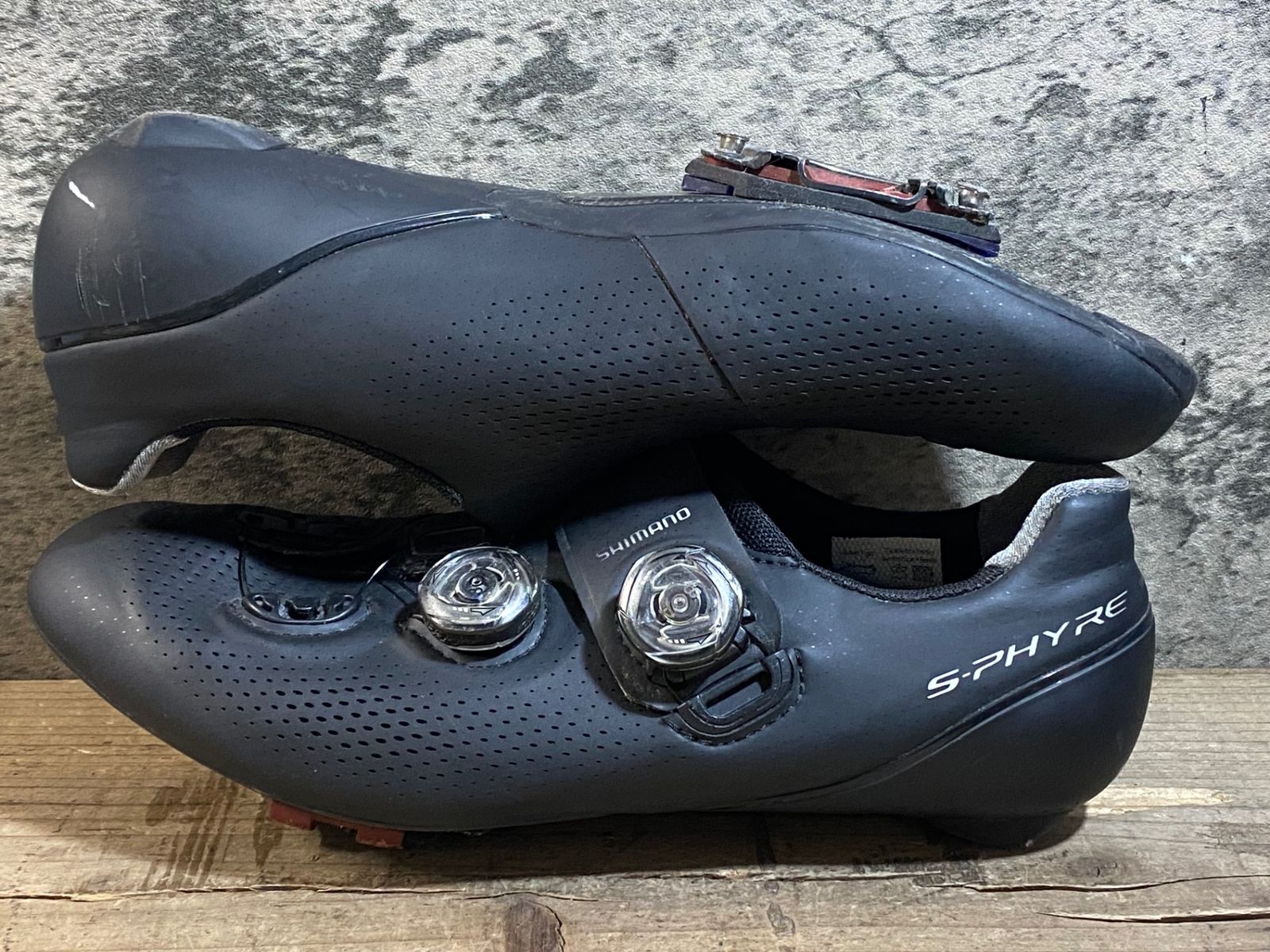 KD875 シマノ SHIMANO S-PHYRE SH-RC901M ビンディングシューズ 黒