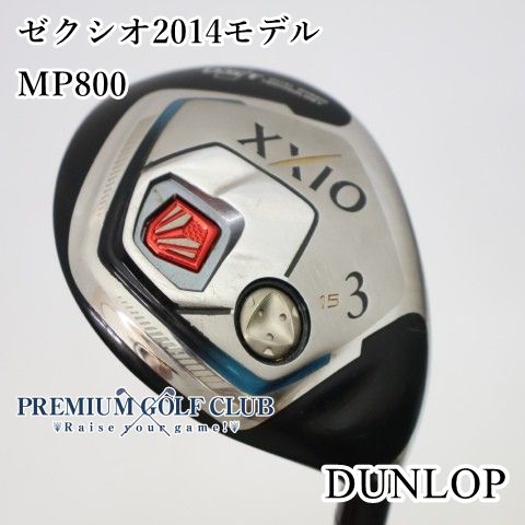中古】 ダンロップ ゼクシオ 2014モデル フェアウェイウッド レッド