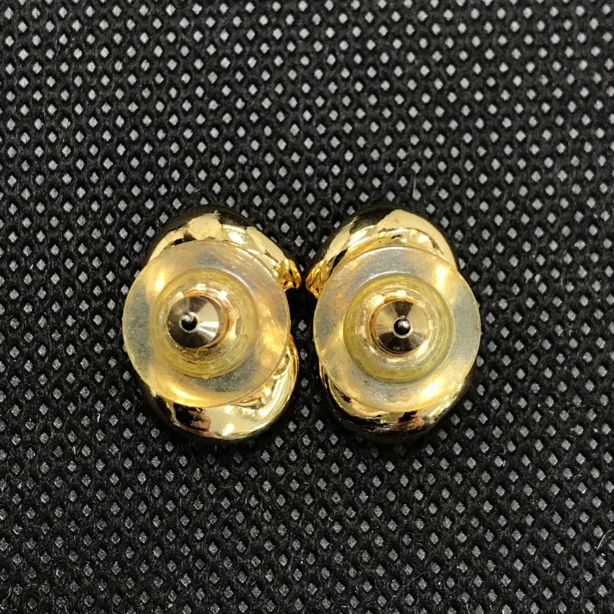 美品 Christian Dior ディオール ピアス ラインストーン ゴールド