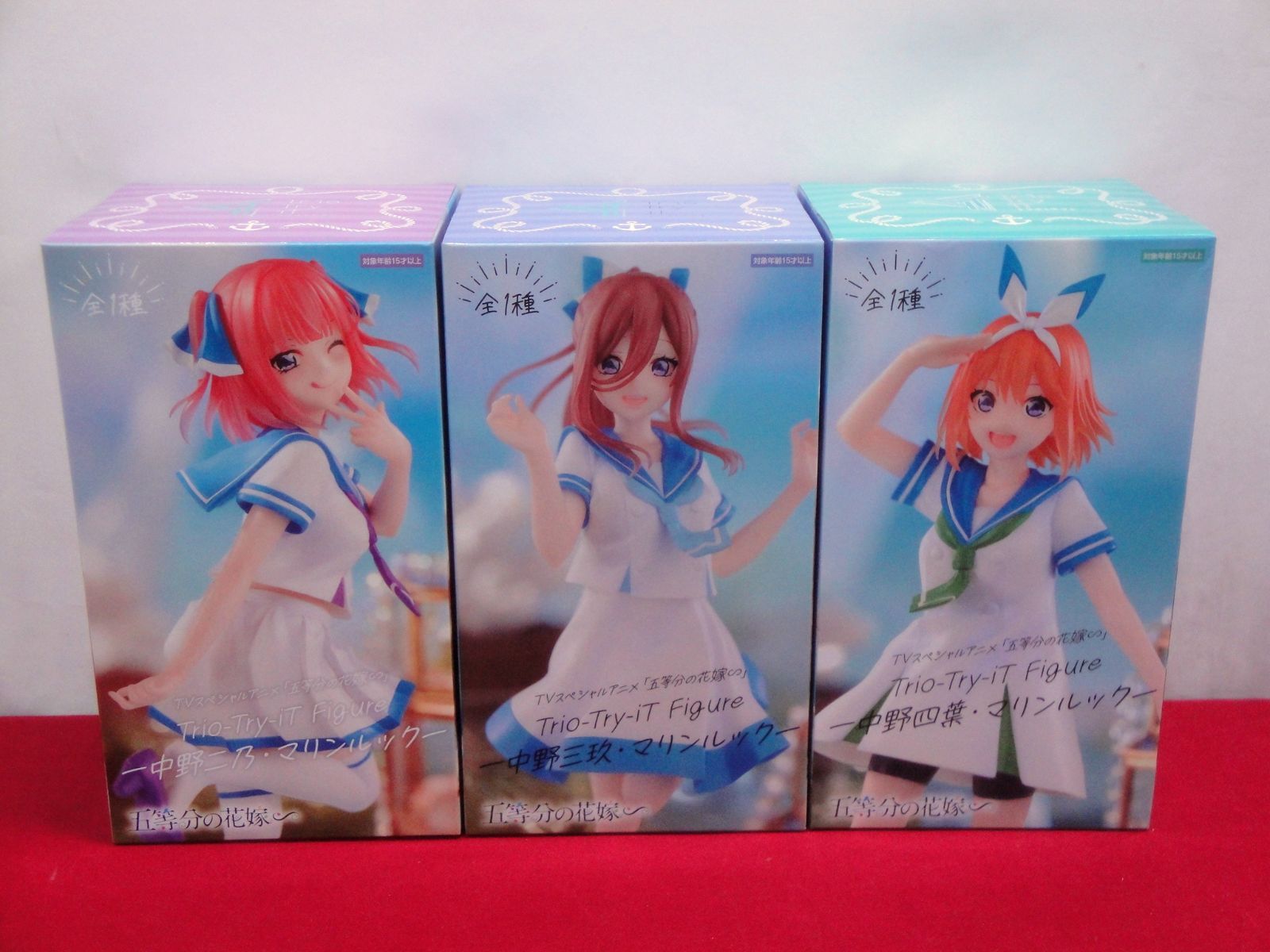 未開封品】五等分の花嫁 中野一花 二乃 三玖 四葉 五月 花嫁 制服