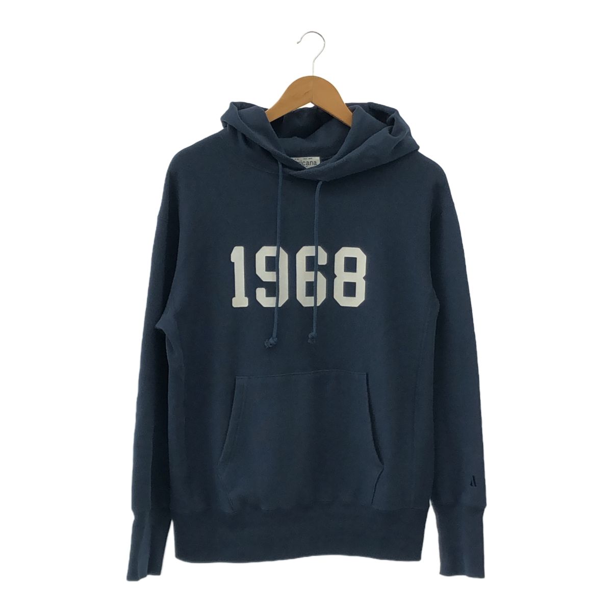 AMERICANA アメリカーナ ネイビー 1968 hooded Pullover フーディー プルオーバー パーカー トップス アパレル レディース 服