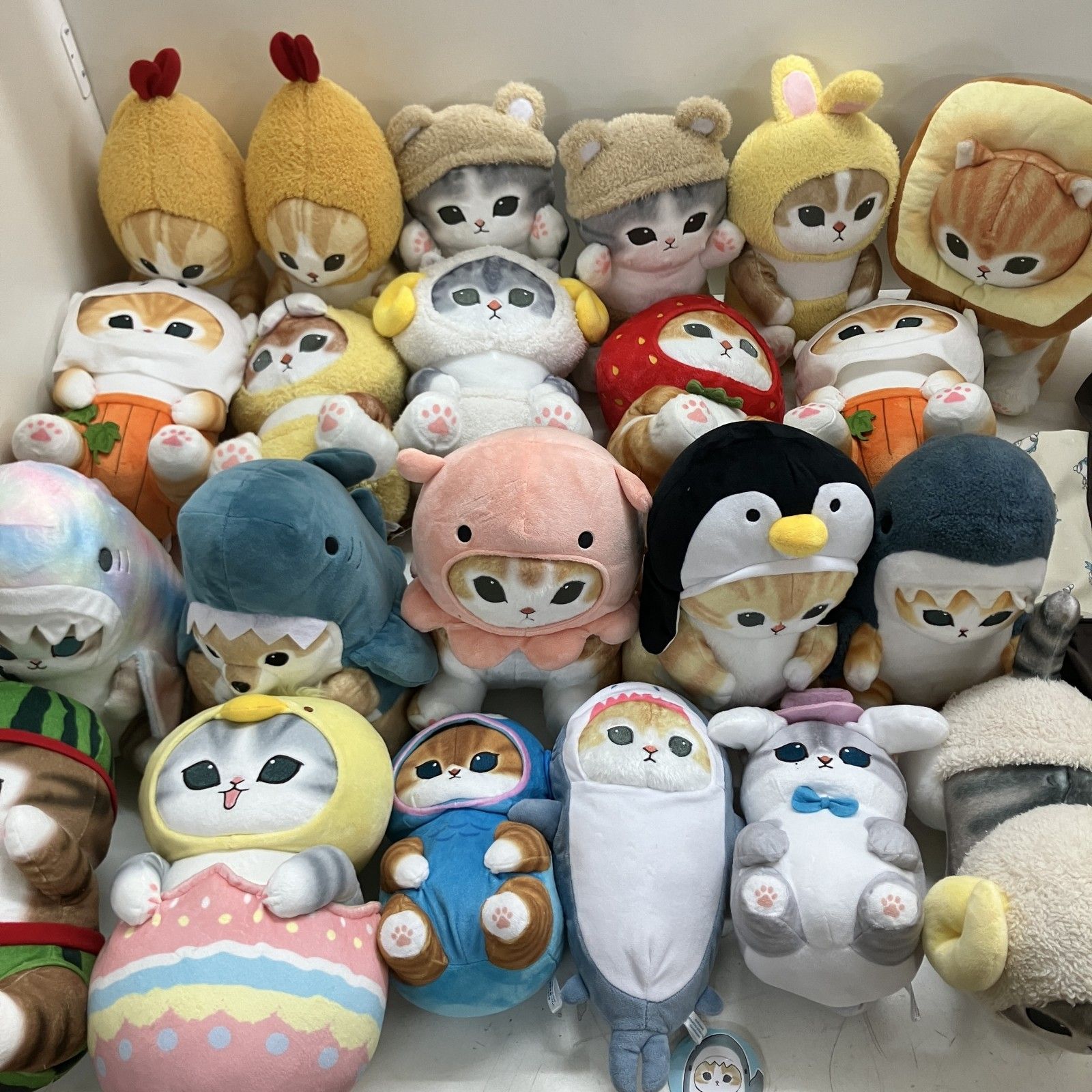◆ mofusand モフサンド 23点 まとめ商品 ぬいぐるみ 雑貨 サメにゃん メンダコにゃん にゃんパンツ! サンリオコラボ など 現状品
