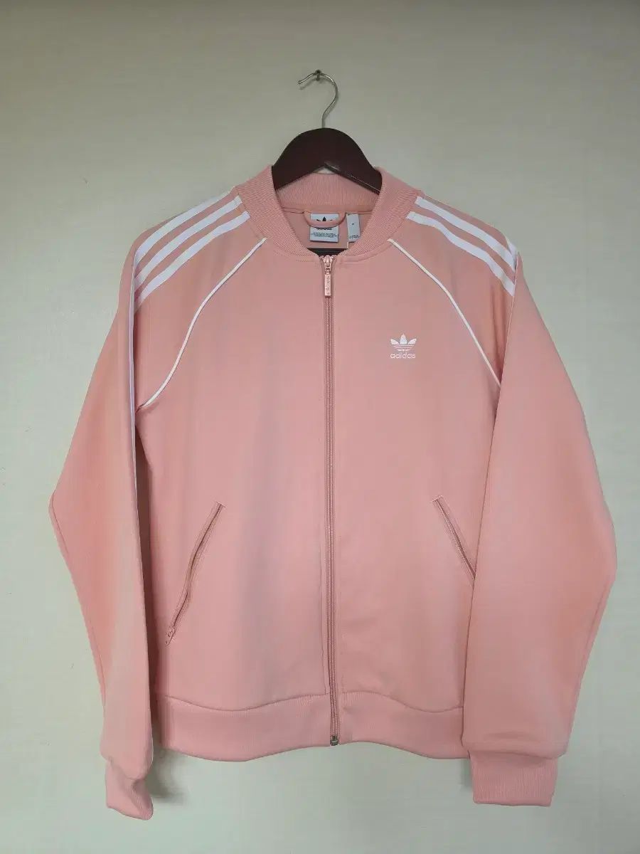 アディダス ジャージ ジャケット ピンク コーラル アプリコット色 新品