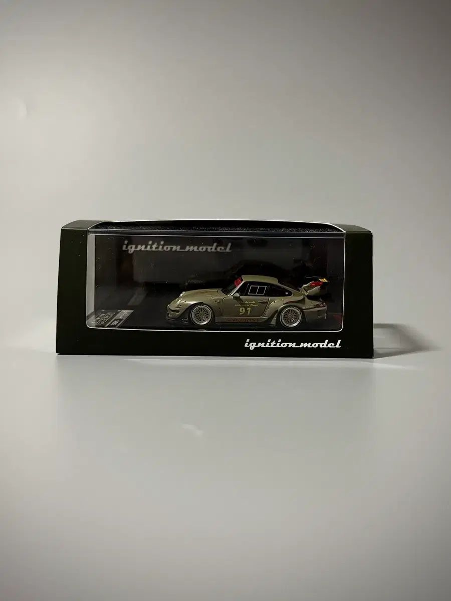 イグニッションモデル ポルシェ 993 RWB マット グリーン #91 ワイドボディ
