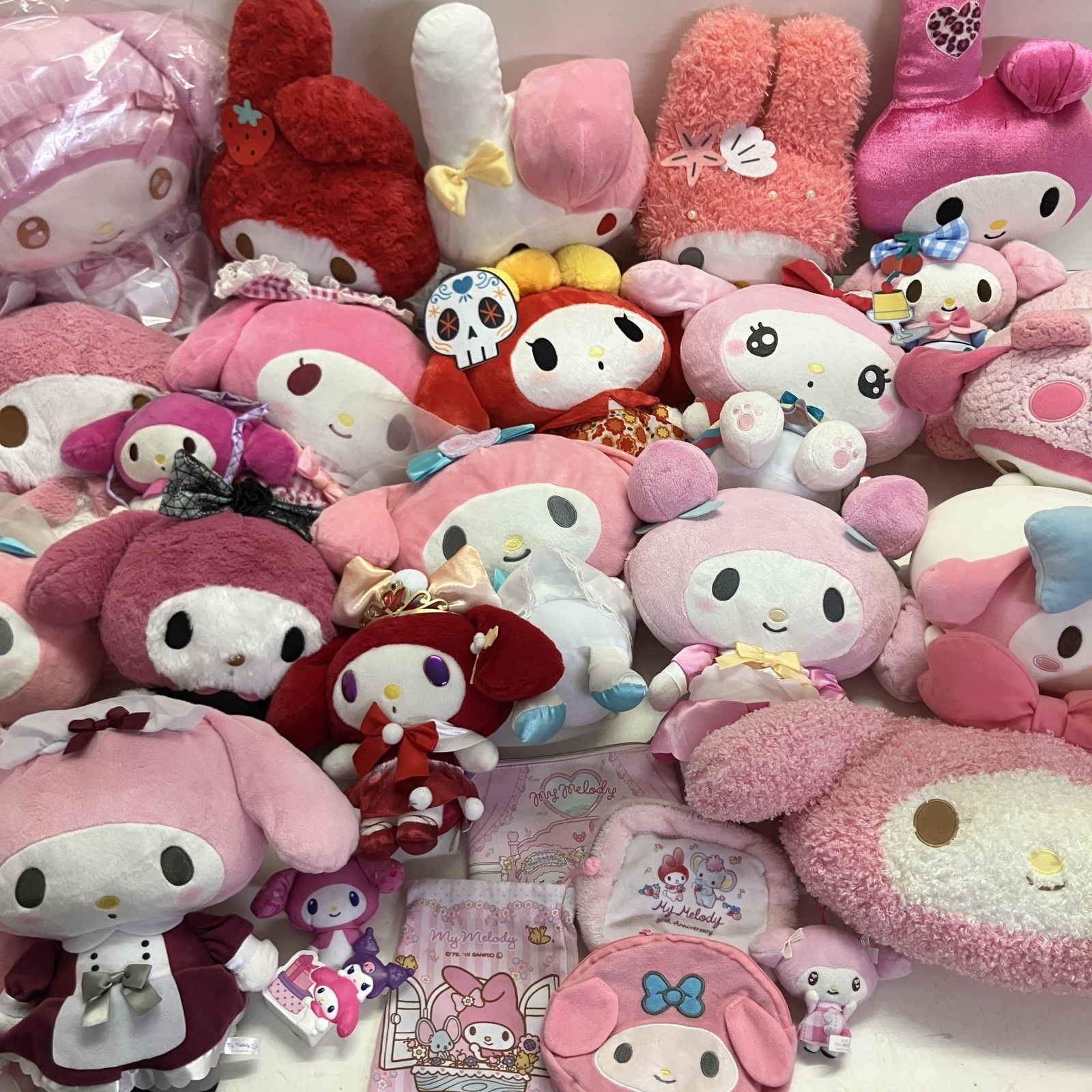 ◆ Sanrio サンリオ 30点 まとめ商品 マイメロディ マイメロ ぬいぐるみ 雑貨 マスコットなど 現状品