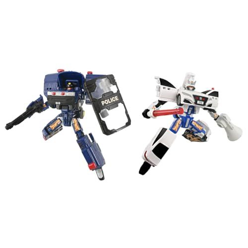 タカラトミー(TAKARA TOMY) トミカ ジョブレイバー TJBDX ポリスブレイバー 機動隊＆交通機動隊 Wセット ミニカー おもちゃ 3歳以上ma 6f86eebe