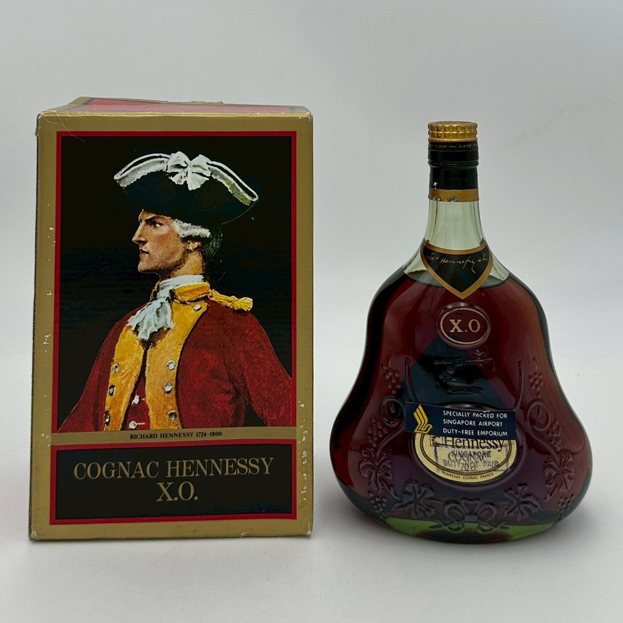 ヘネシー 金キャップ XO コニャック未開栓 Hennessyへネシー 5-69未開