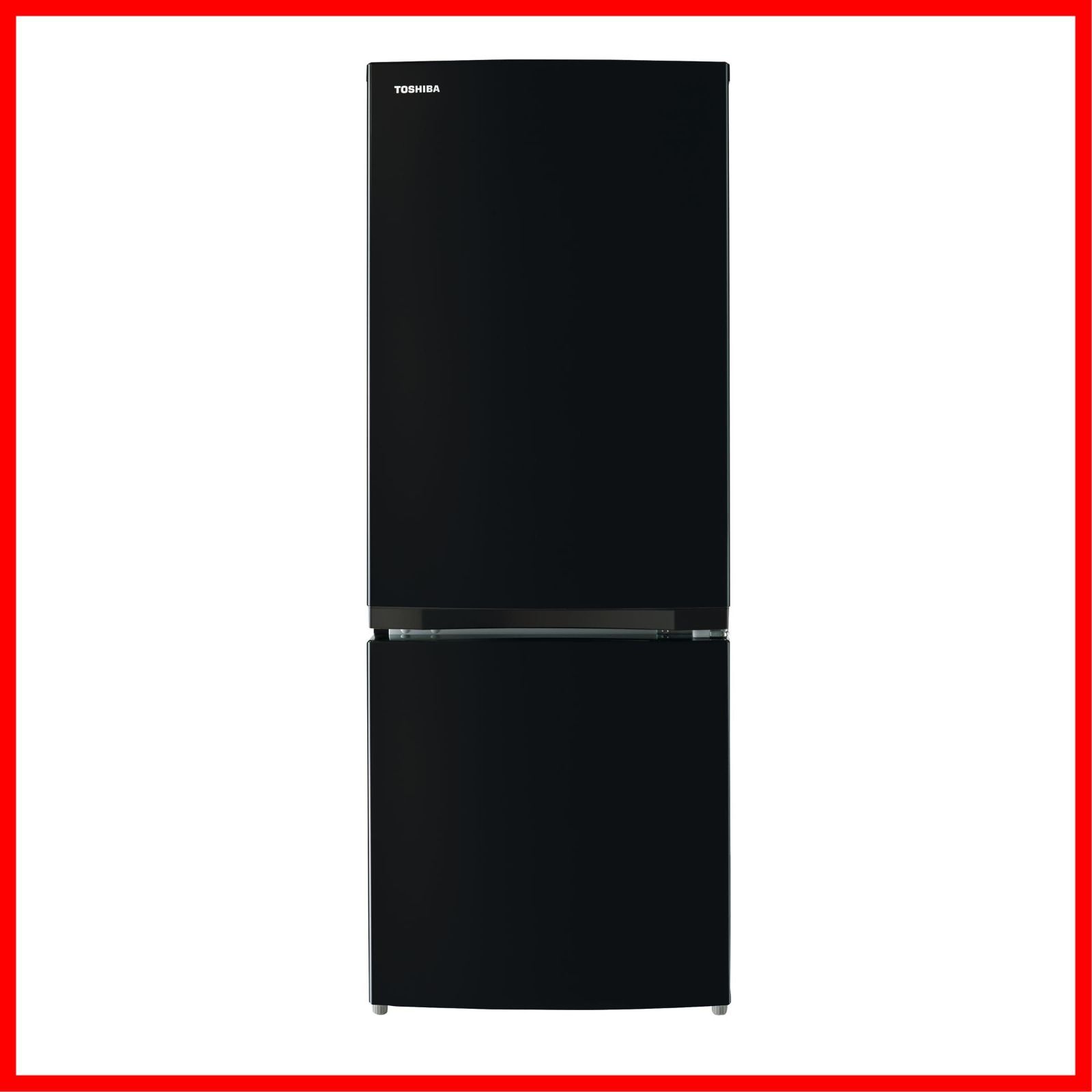 【即日発送】2ドア GR-W15BZ1(K) 自動霜取り 右開きタイプ 153L ひとり暮らし 幅47.9㎝ 省スペース 耐熱天板 冷蔵庫 2025年モデル TOSHIBA(東芝) セミマットブラック