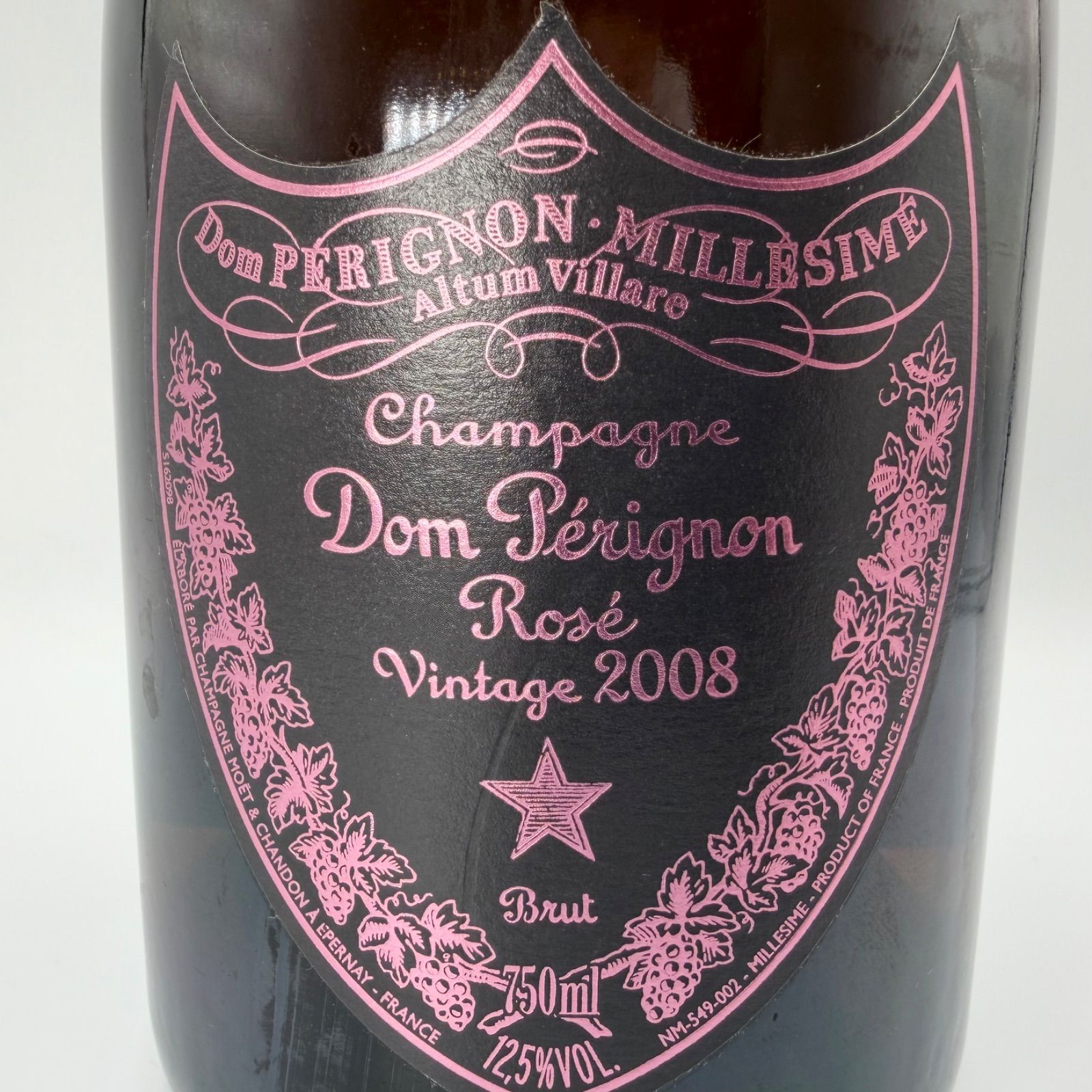 ドンペリ ロゼ 2008 750ml 未開封 ワインセラー保管 - メルカリ