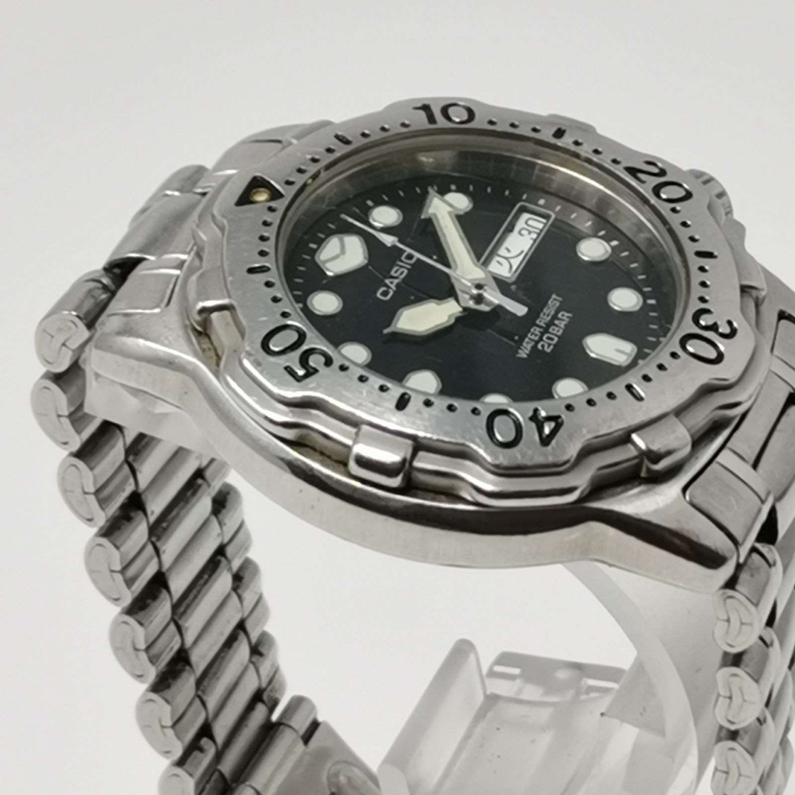 CASIO カシオ MD-731 カジキダイバー メンズ腕時計 動作不動 中古品