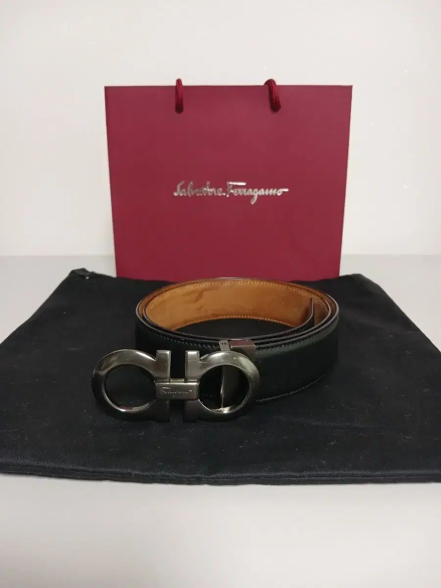 FERRAGAMO フェラガモ ガンチーニ ベルト ブラック 22,393円