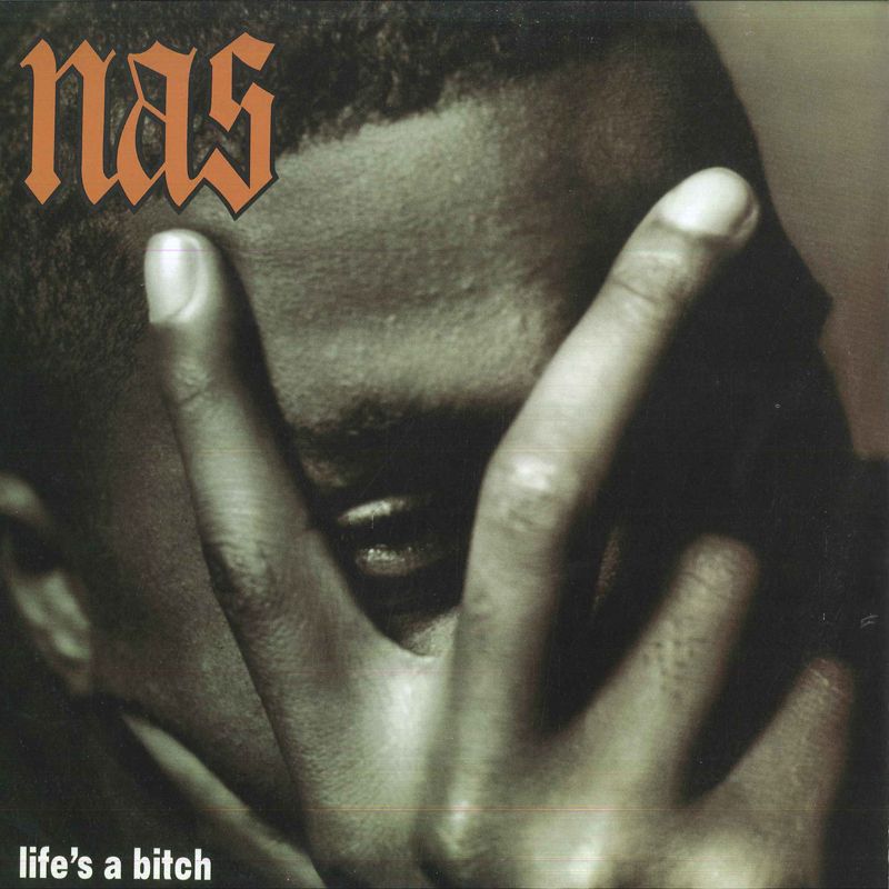 12” Nas Lifes A Bitch CAS6476 COLUMBIA /00250 - メルカリ