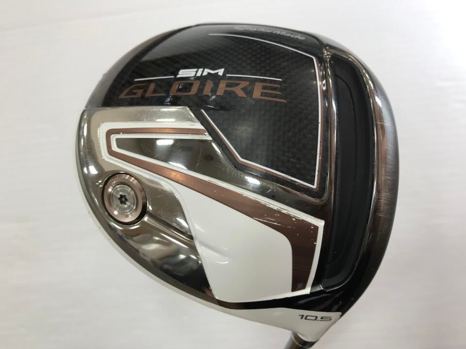 テーラーメイド　SIM GLOIRE　10.5度　AIR Speeder TM　SRフレックス　ドライバー　中古【最短即日発送】
