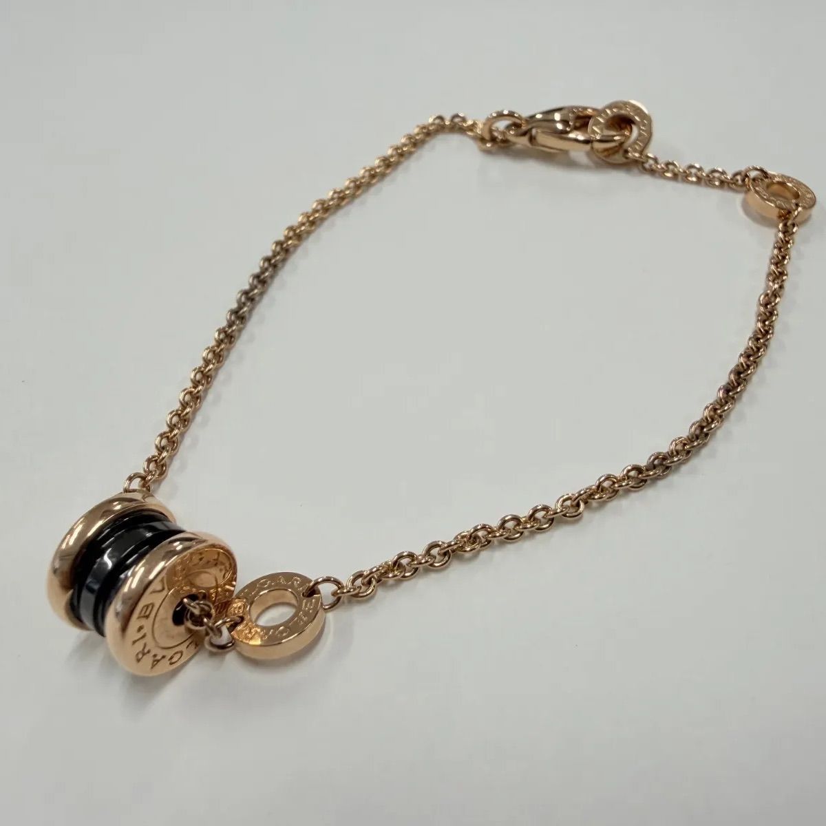 BVLGARI ブルガリ ビーゼロワン ブレスレット ピンクゴールド Au750 