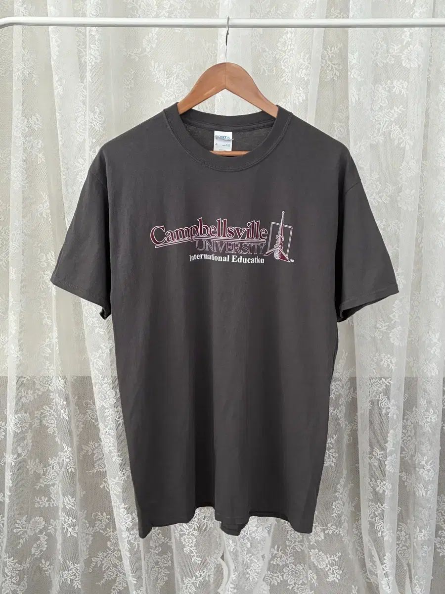 ポートアンドカンパニー コア コットン 半袖 Tシャツ ブラウン