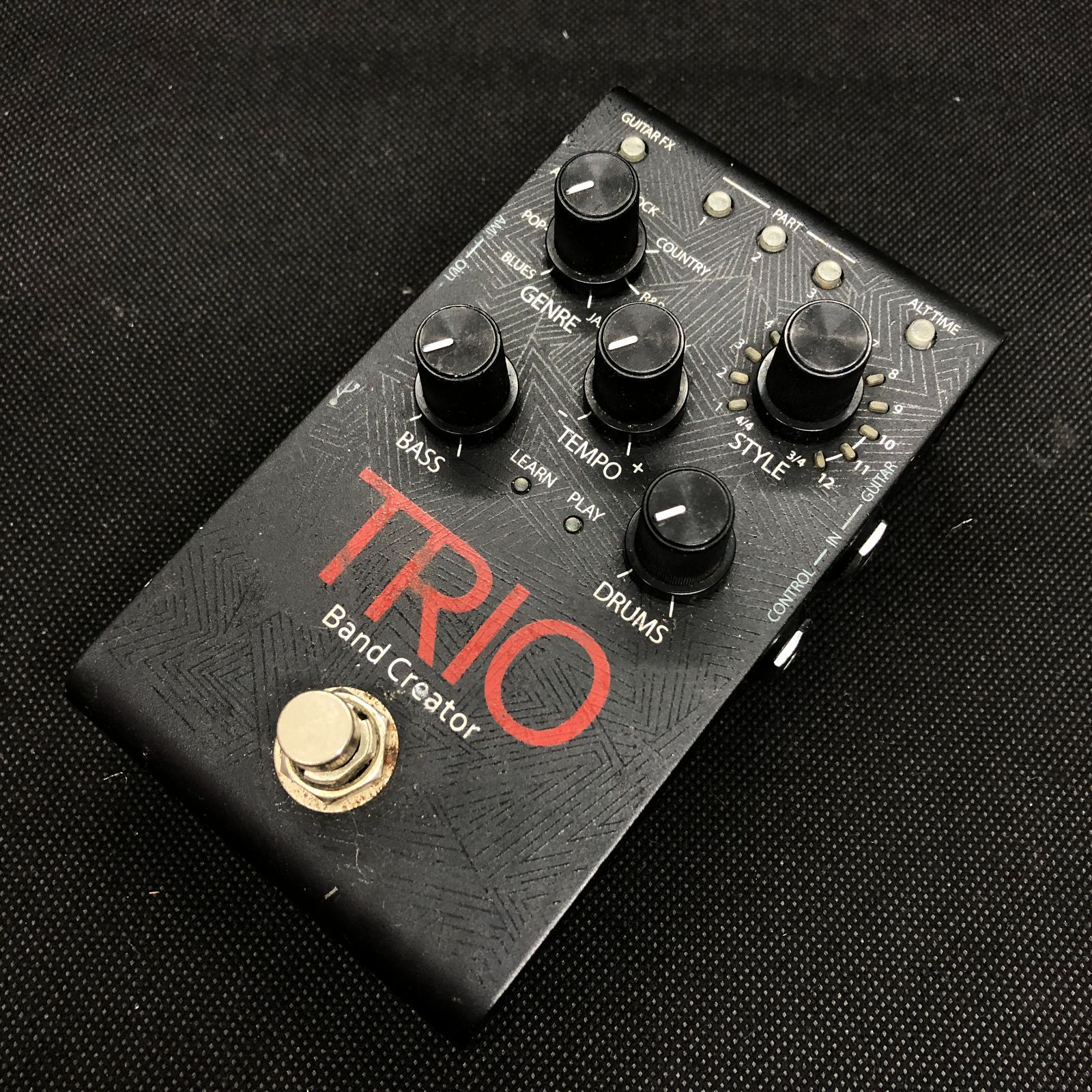 DigiTech　TRIO Band Creator　純正フットスイッチ付　AA59D275401　f146