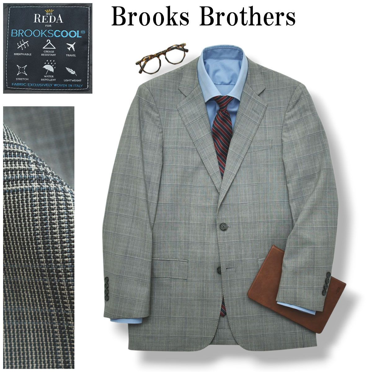 夏用】 ブルックスブラザーズ Brooks Brothers REGENT レダ REDA