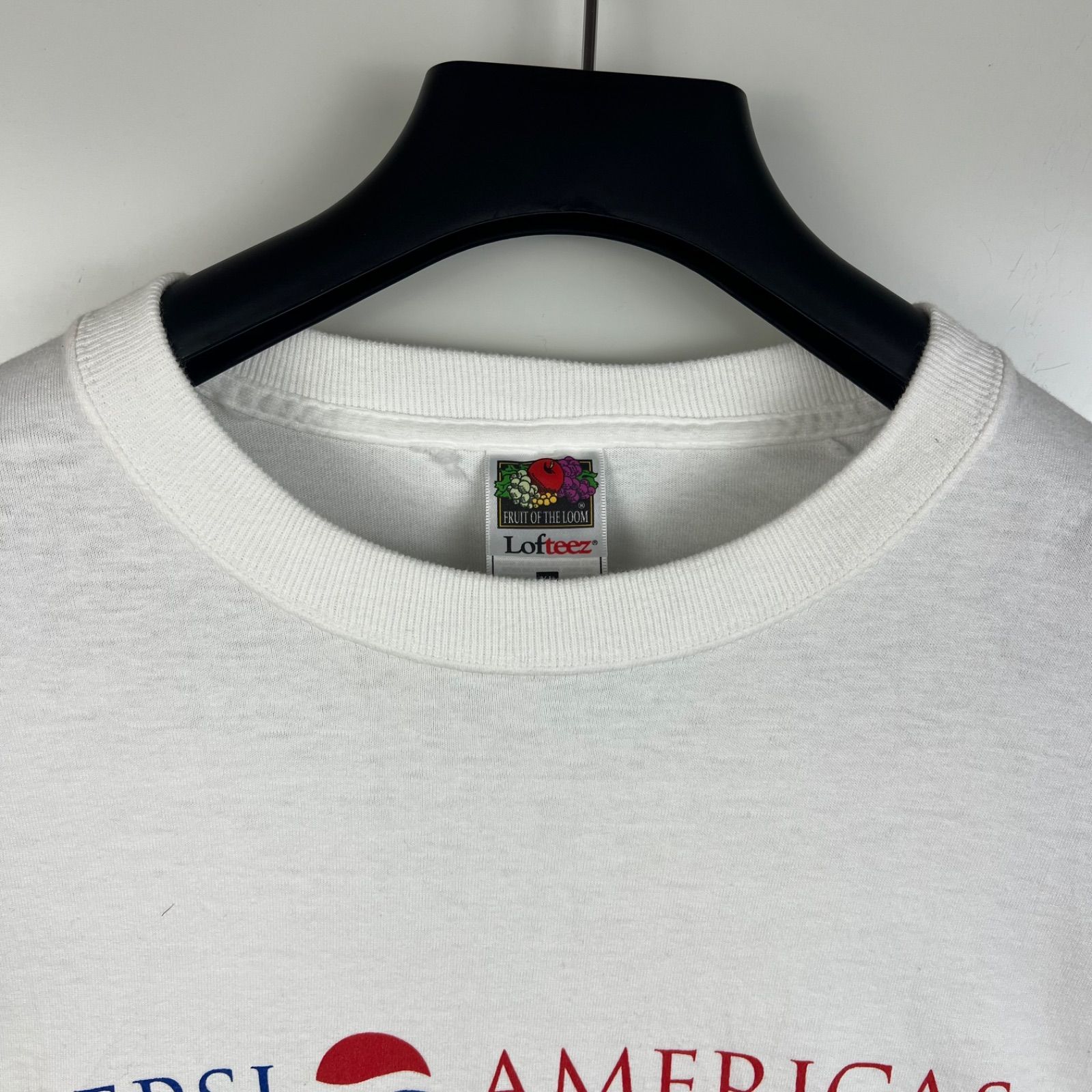 Fruit of the Loom FOL 90s vintage PEPSI logo Tee XL フルーツオブザ 