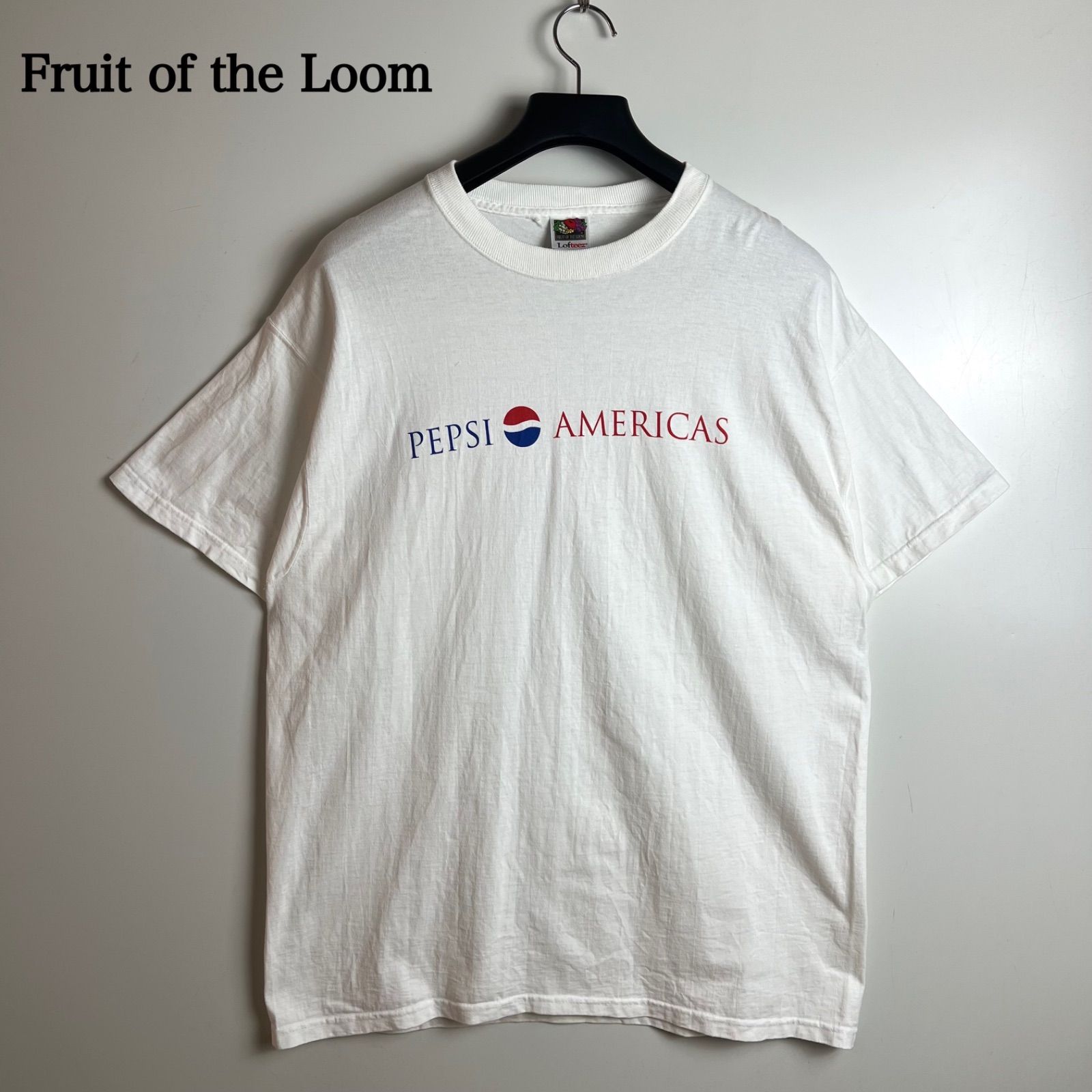 Fruit of the Loom FOL 90s vintage PEPSI logo Tee XL フルーツオブザ 