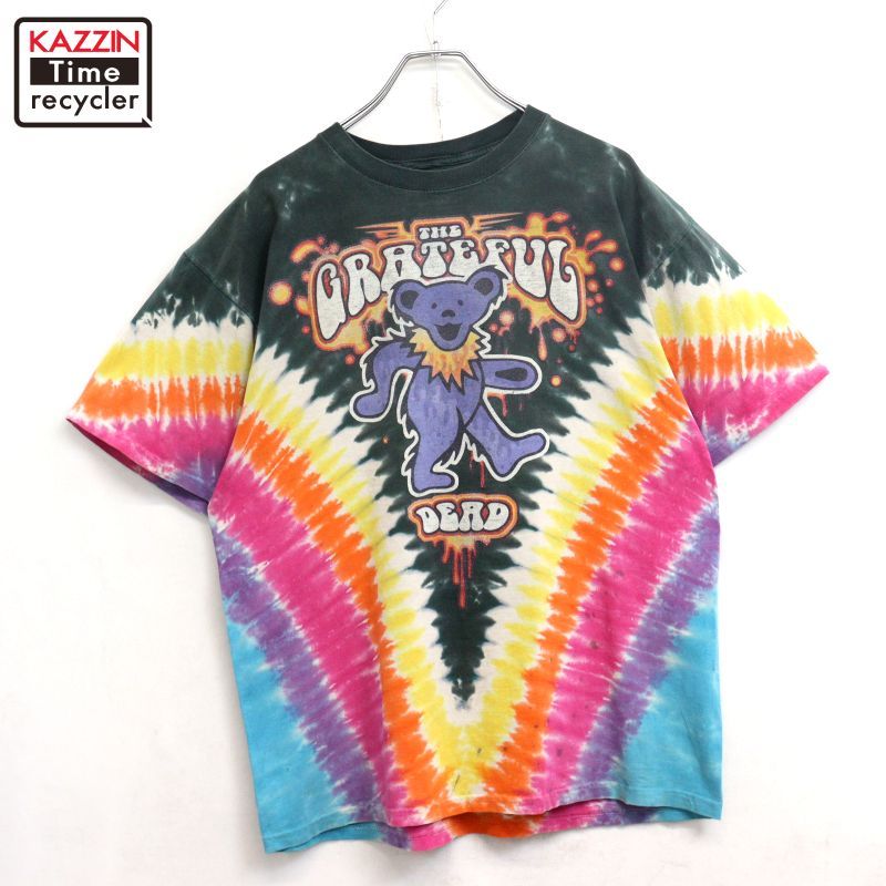 00s グレイトフルデッド Grateful Dead タイダイ柄 バンドＴシャツ メンズ Lサイズ相当