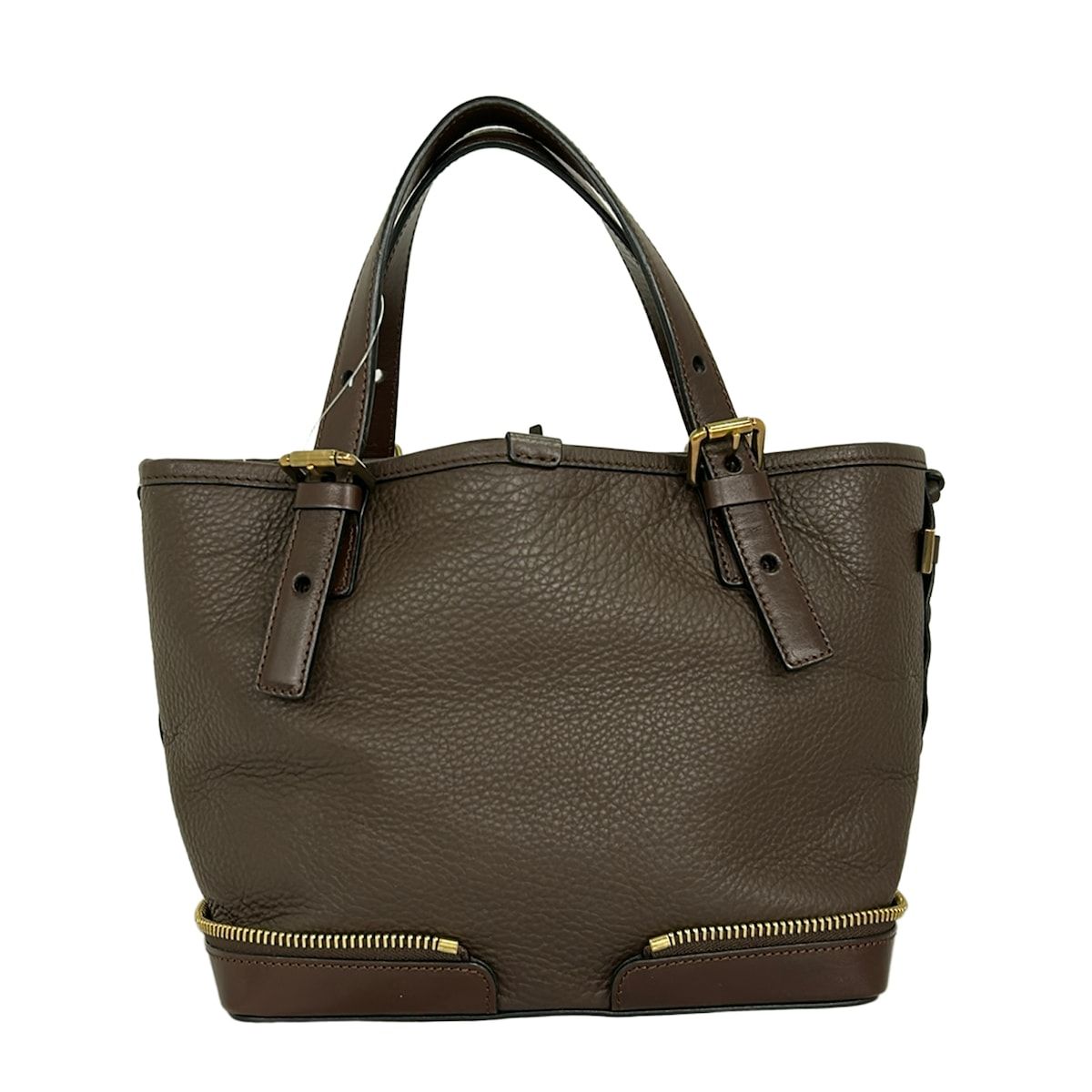 Chloe(クロエ) トートバッグ エレン ダークブラウン レザー - メルカリ