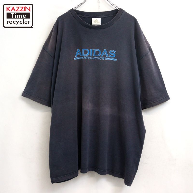 00s adidas 半袖Ｔシャツ メンズ 表記XXLサイズ