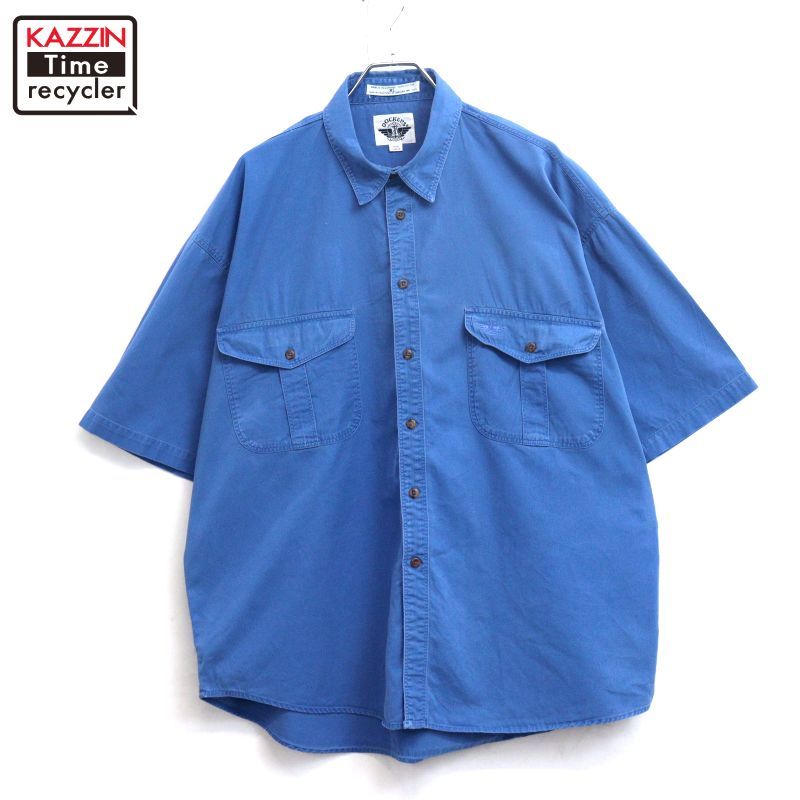 90s vintage DOCKERS 半袖シャツ メンズ 表記XLサイズ