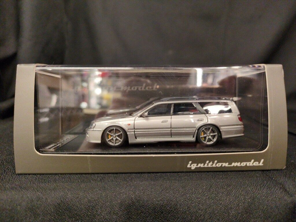 ignition model 1/43 Nissan STAGEA 260RS (WGNC34) Silver IG2079