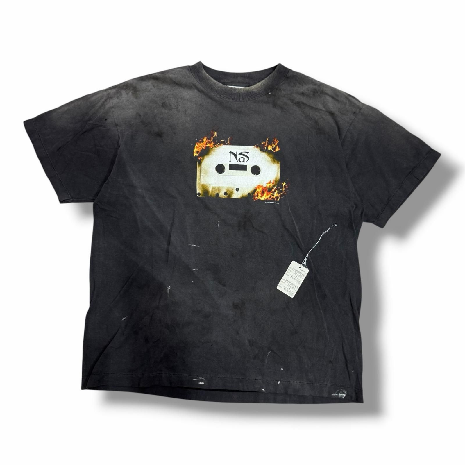 参考上代45100円 SAINT MICHAEL 25AW NAS_SS TEE ナズ Tシャツ セント