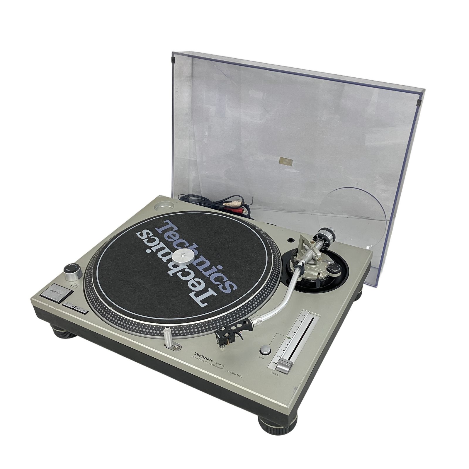 Technics SL-1200MK3D ターンテーブル SHURE M44G カートリッジ付き 音響機材 オーディオ ジャンク K11249002