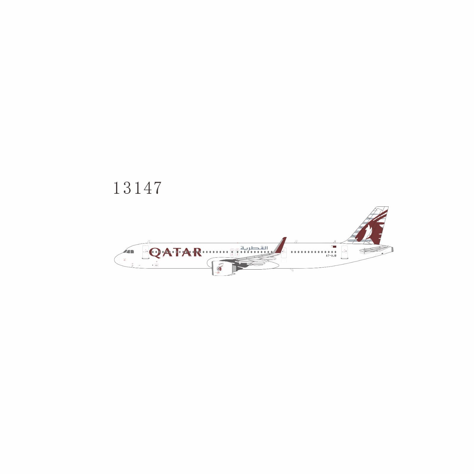 NGmodel カタール航空 A321neo A7-AJB 1/400 13147