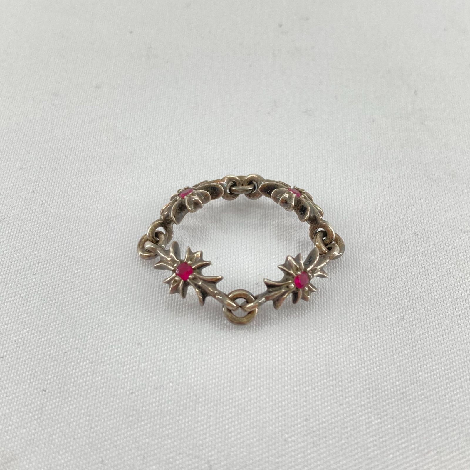 CHROME HEARTS(クロムハーツ) タイニーECHプラス リング Ag925 