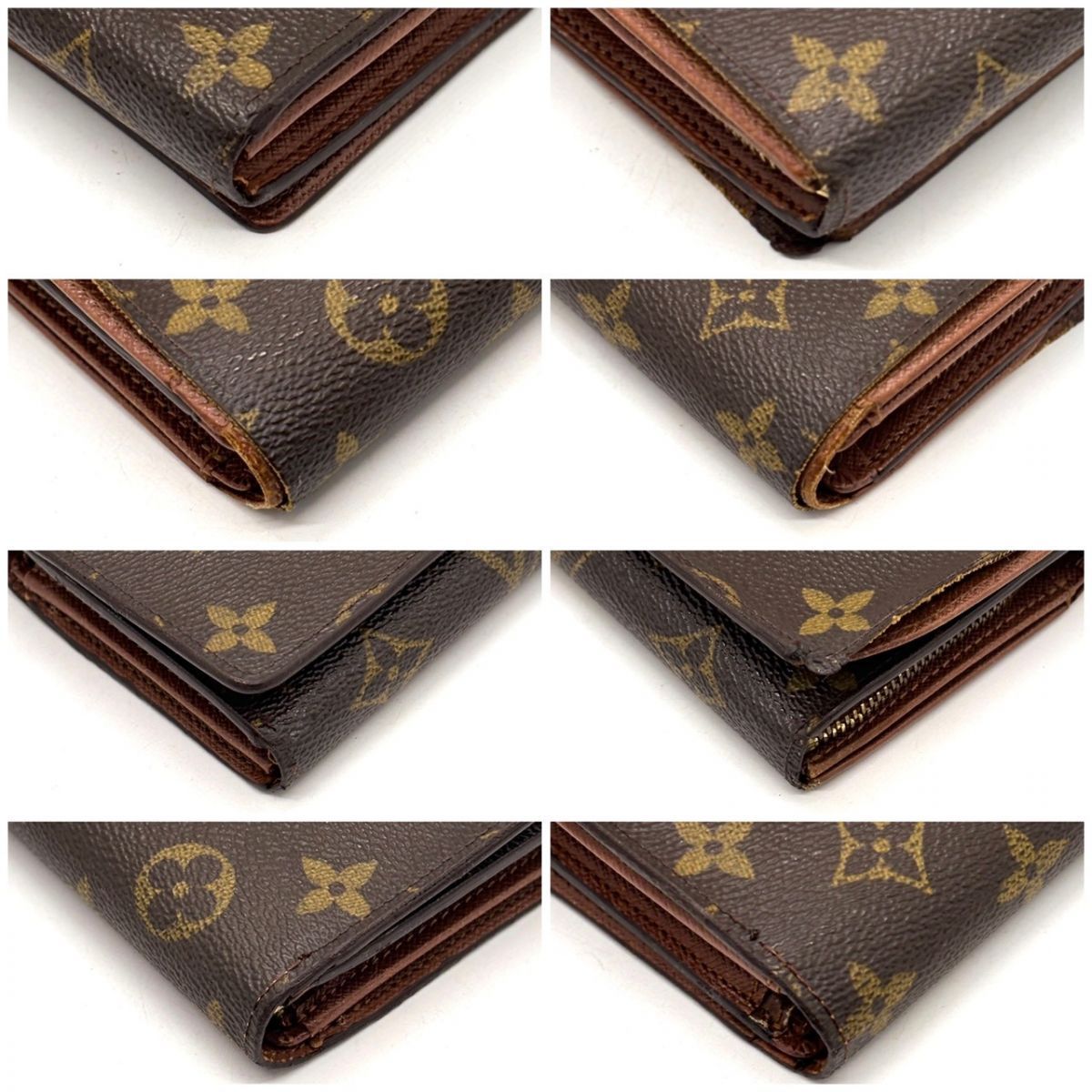 飴色に刻まれる余裕】 LOUIS VUITTON 二つ折り財布 モノグラム