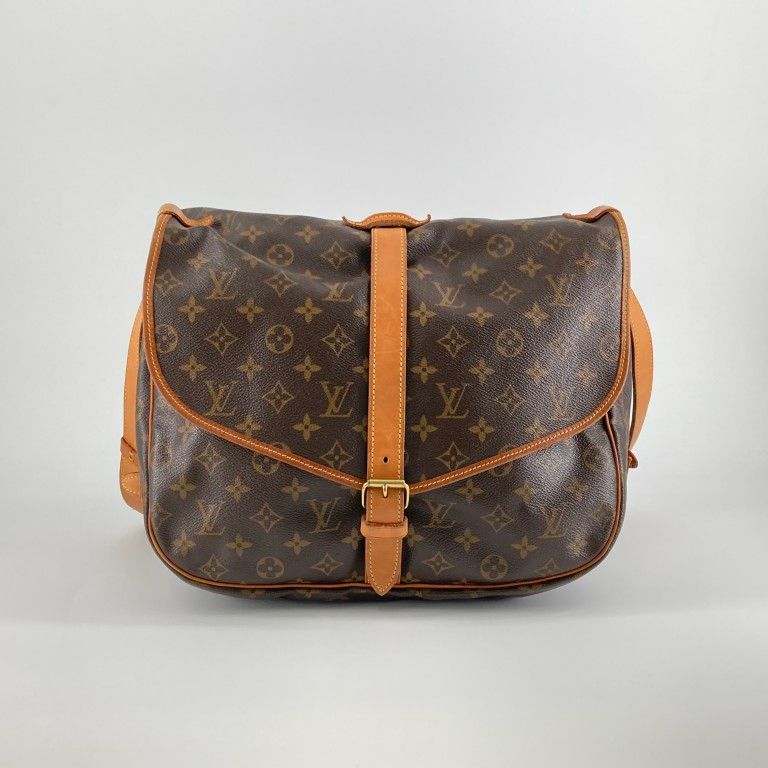 LOUIS VUITTON（ルイ・ヴィトン）　ソミュール 35　M42254　ショルダーバッグ　ブラウン