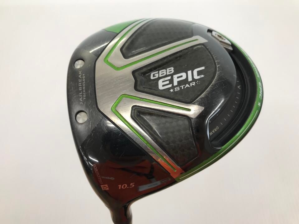 キャロウェイ　GBB EPIC STAR　10.5度　Speeder EVOLUTION for GBB　SRフレックス　ドライバー　中古【最短即日発送】