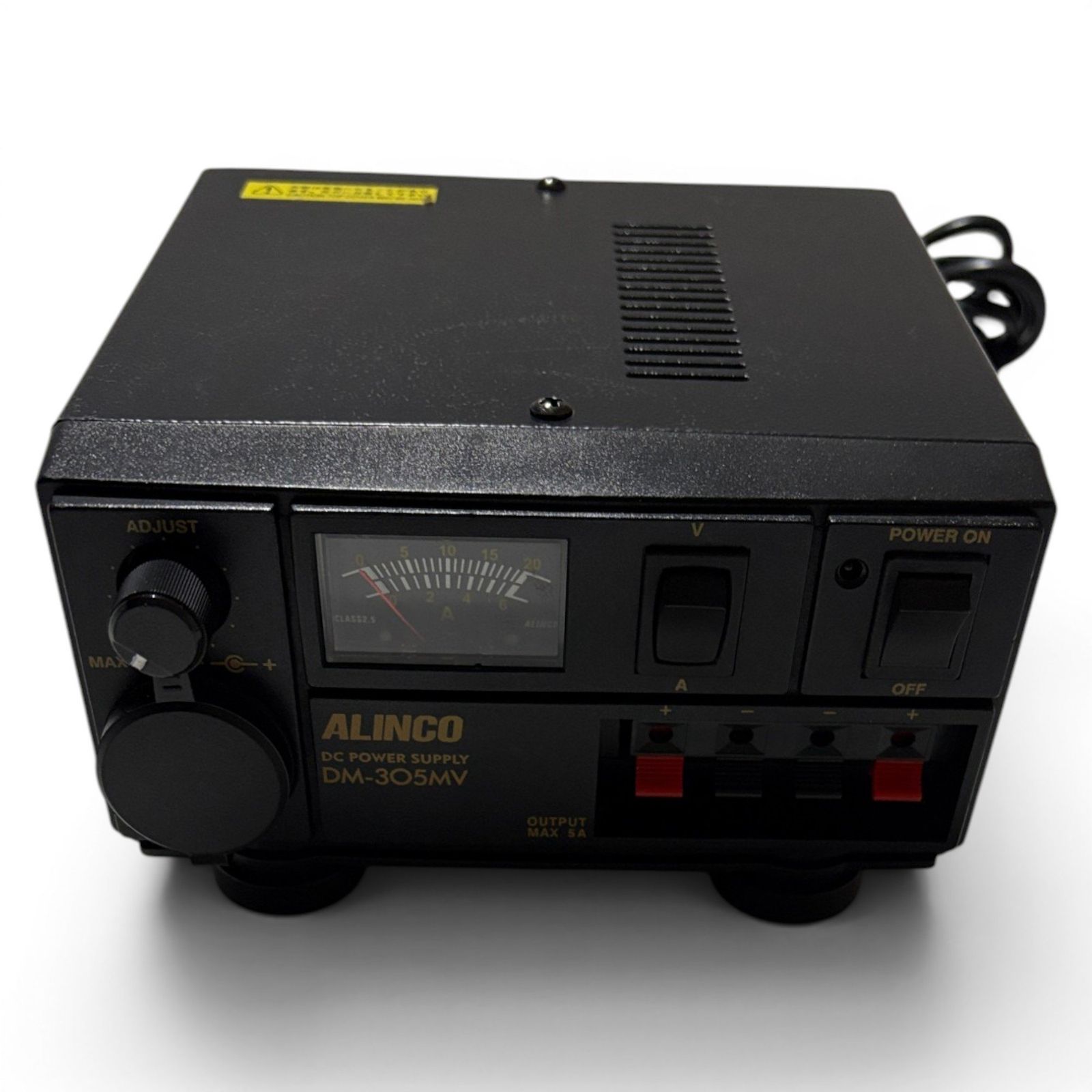 □ アルインコ ALINCO 安定化電源 DM-305MV 5A 直流 無線機 1100-4257